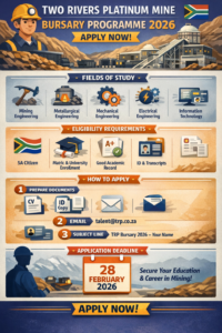 Two Rivers Platinum Mine Bursary Programme 2026 – Apply Now